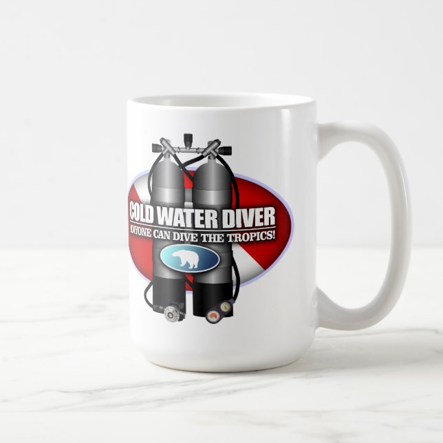 Cold Water Diver (ST) Coffee Mug (Right)