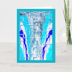 Cold water holiday card