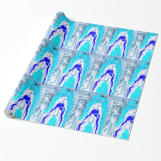Cold water wrapping paper (Unrolled)