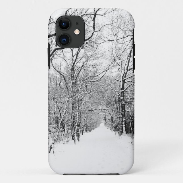 Cold Winter Woodland Case-Mate iPhone Case (Back)