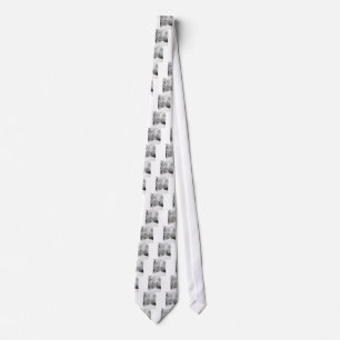 Cold Winter Woodland Tie