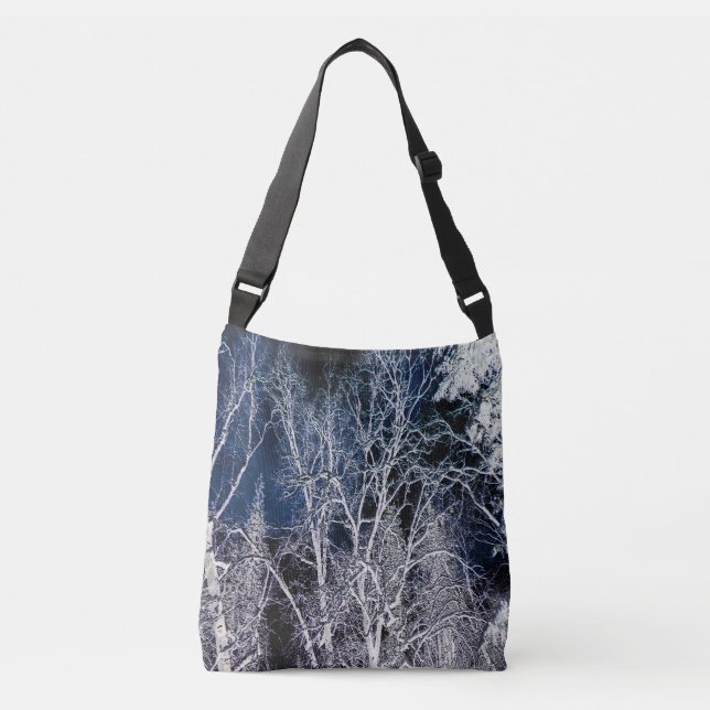 Cold Wintry night..... Crossbody Bag (Front)