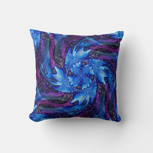 Cold Wintry Storm... Cushion (Front)