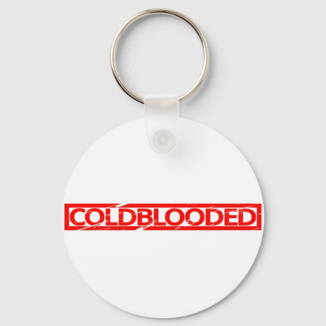 Coldblooded Stamp Key Ring (Front)