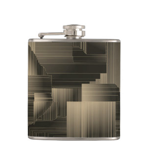 Colden Halls Art Deco Hip Flask