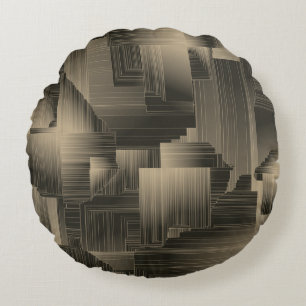 Colden Halls Art Deco Round Cushion