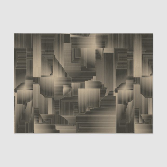 Colden Halls Art Deco Tissue Paper (Front)