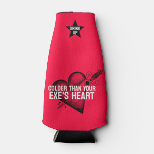 Colder Than Your Exe's Heart Bottle Cooler