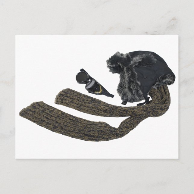 ColdSteampunkAviatorKit050110 Postcard (Front)