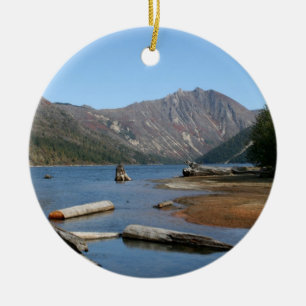 Coldwater Lake Ceramic Tree Decoration