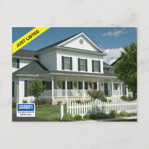 Coldwell Banker Postcard: JUST LISTED Postcard