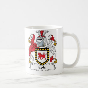 Cole Family Crest Coffee Mug