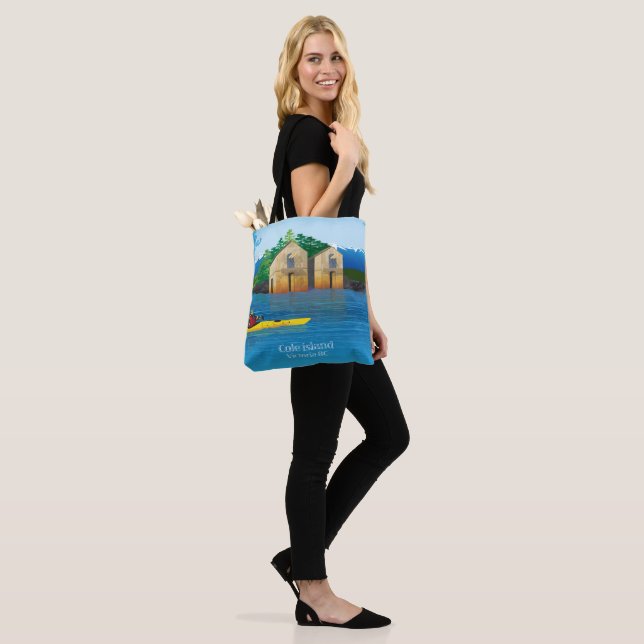 Cole Island Tote Bag (On Model)