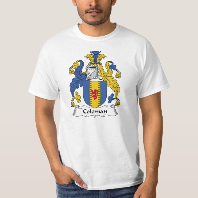 Coleman Family Crest T-Shirt (Front)