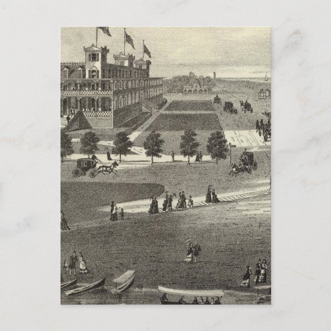 Coleman House, Asbury Park, NJ Postcard (Front)