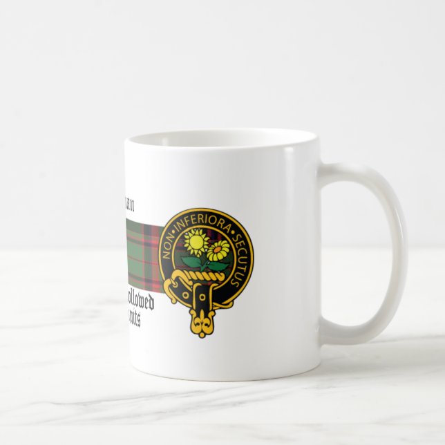 Coleman Scottish Crest and Tartan mug (Right)