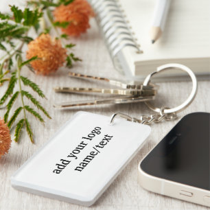 COLERFUL CUTE HEART NAME KEYCHAIN
