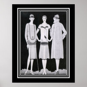 Coles Phillips Art Deco Fashion Print 16x20