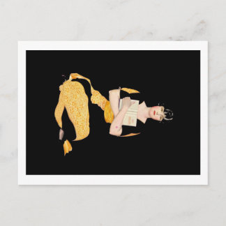 Coles Phillips Fadeaway Girl - Diary Postcard