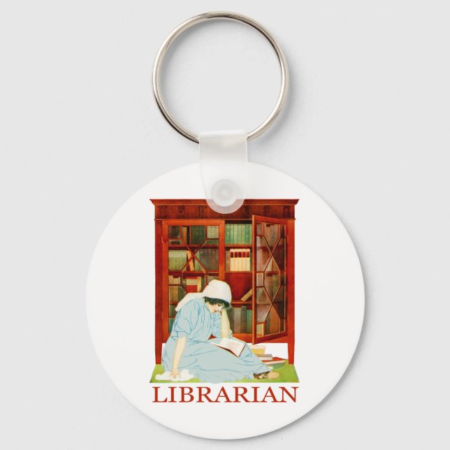 Coles Phillips Librarian Key Ring (Front)