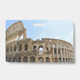 Colesseum Postcard ID Badge