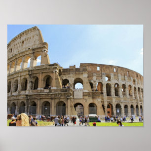 Colesseum Postcard Poster