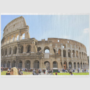 Colesseum Postcard Tissue Paper