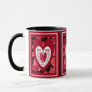 Coleus Close-up with John 3:16 Mug