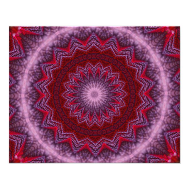 Coleus Medallion Photo Print (Front)