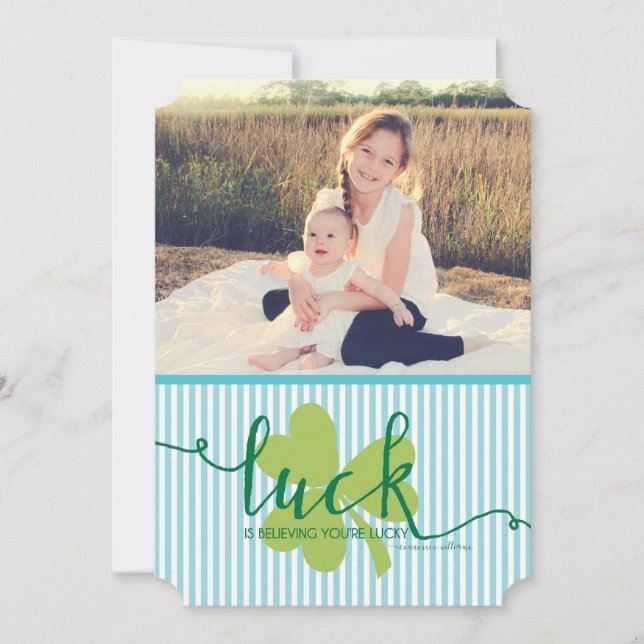 Coley Luck Invitation (Front)