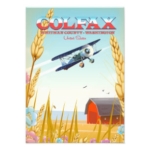 Colfax Whitman County, Washington, United States Photo Print
