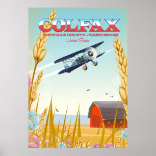 Colfax Whitman County, Washington, United States Poster