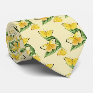 Colias Statira Butterfly Tie