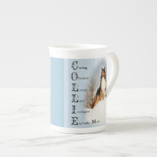 Colie Is... Rough Collie Lovers Art Bone China Mug