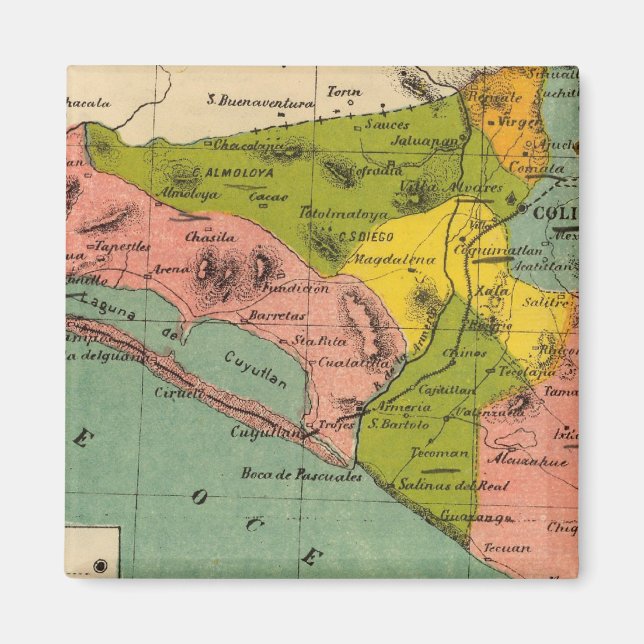 Colima, Mexico 2 Magnet (Front)