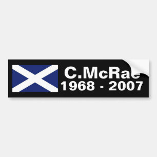 Colin McRae memorial sticker