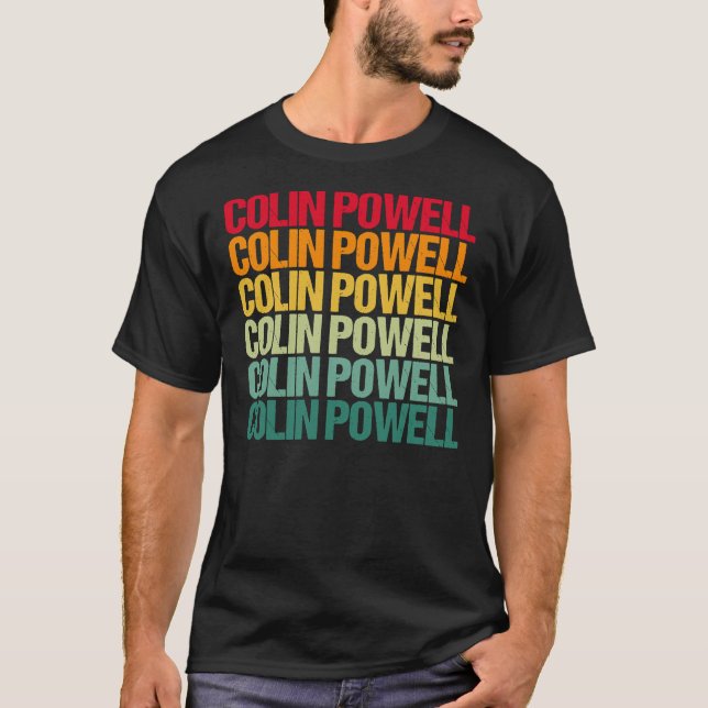 Colin Powell Retro Vintage Essential T-Shirt (Front)