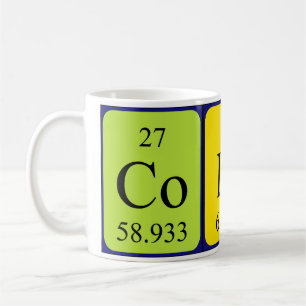 Coline periodic table name mug