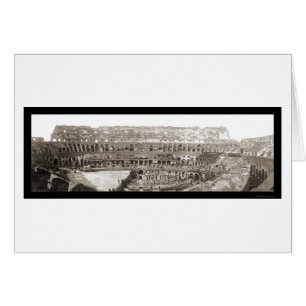 Coliseum Interior Rome Photo 1909