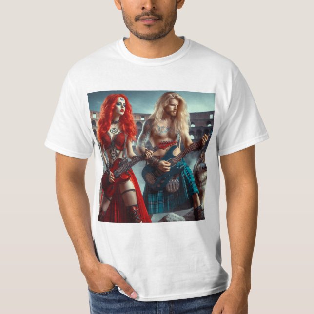 Coliseum Metal: Diabolic and Nordic Passion T-Shirt (Front)