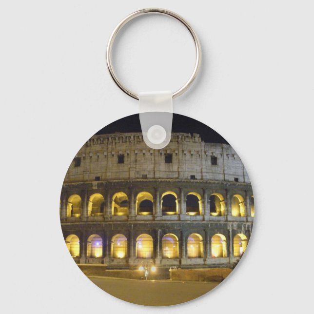 Coliseum of Rome Key Ring (Front)