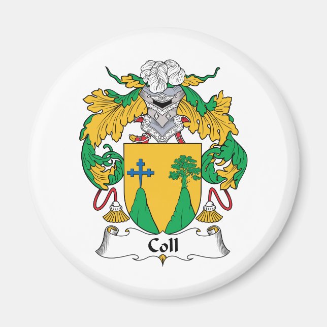 Coll Family Crest Magnet (Front)