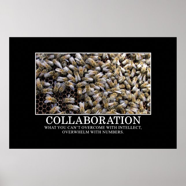 Collaboration Improves Your Chance of Success [XL] Poster (Front)
