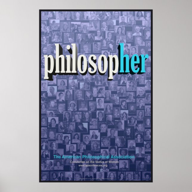 Collage 1 (Blue) Poster (Front)