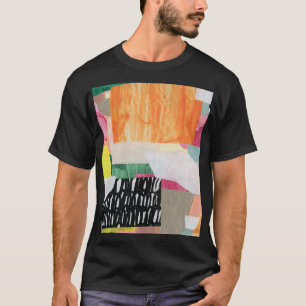 Collage art, modern colourful abstract. T-Shirt