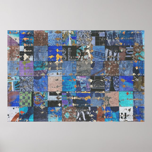 Collage Art Wall Poster (Front)