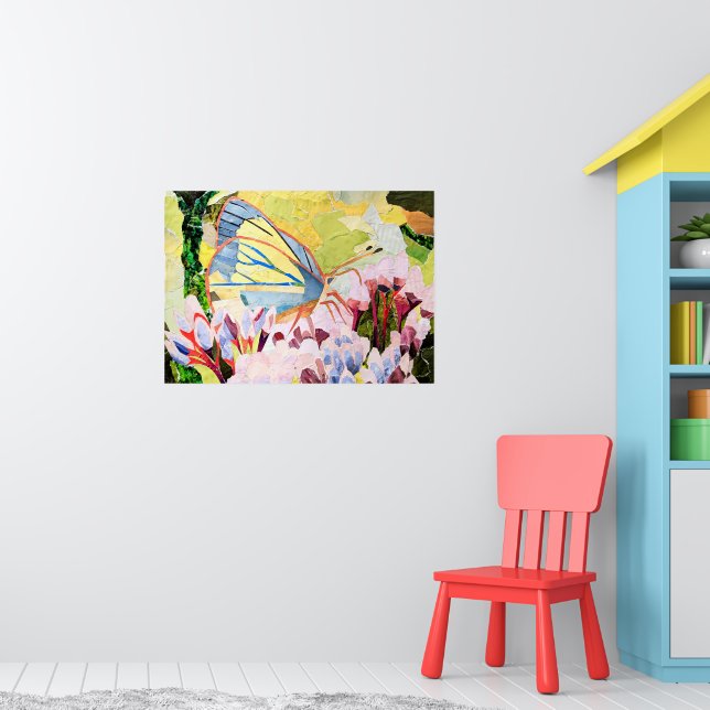 Collage butterfly poster (Nursery 1)