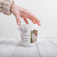 Collage Couple Photo & Lovely Romantic Wife Gift