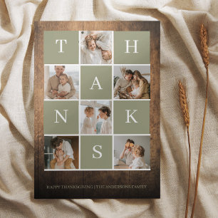 Collage Family Photo   Happy Thanksgiving Day