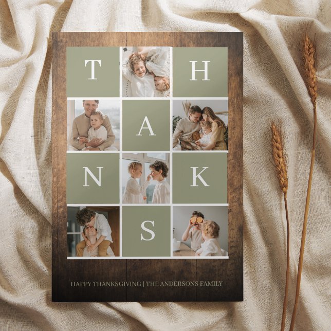 Collage Family Photo | Happy Thanksgiving Day (Creator Uploaded)